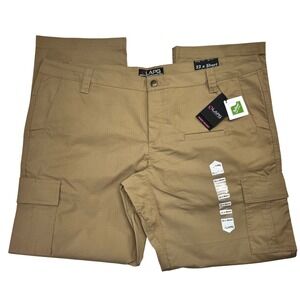 LAPG Womens Stretch Ops Tactical Pants Ripstop Brown 22 Short WS2001 NWT